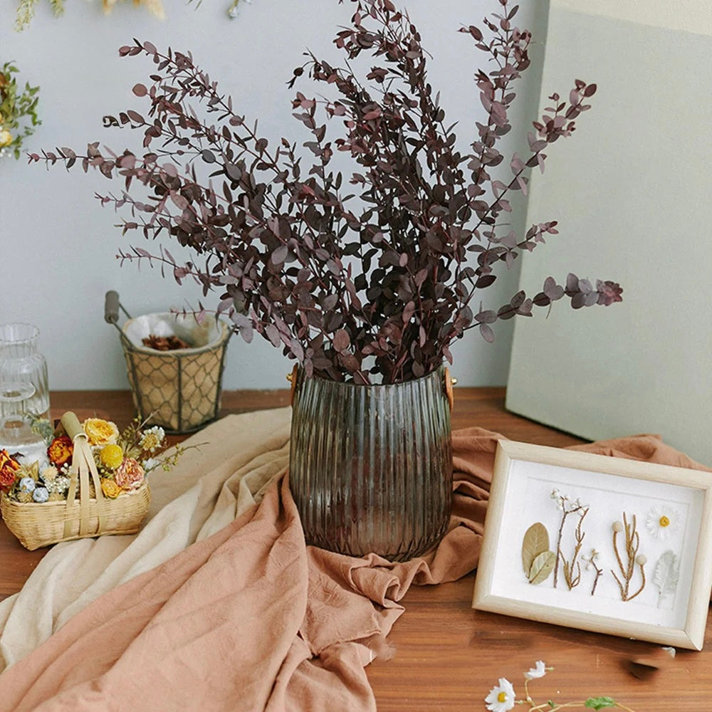 Bouquet de feuilles d'eucalyptus préservées